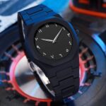 Men's Black Quartz Watch - 1 Pc Classic Timepiece