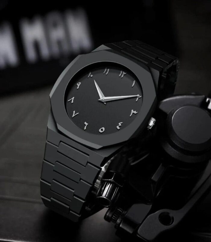 Men's Black Quartz Watch - 1 Pc Classic Timepiece - Image 4