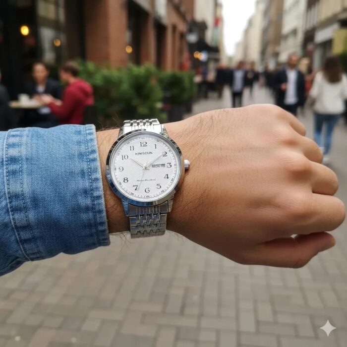 Men's Movement: Quartz, Water Resistant Watch