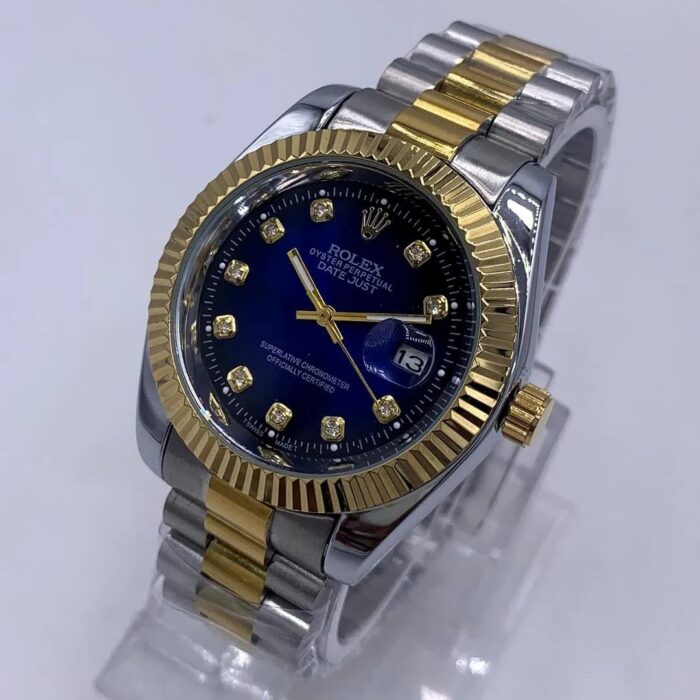 Men's Movement: Quartz, Water Resistance, Chronograph Date, Pull And Push Crown, Pin Buckle Watch