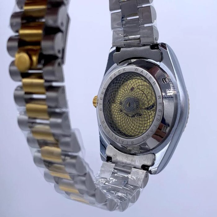 Men's Movement: Pull And Push Crown Pin Buckle Watch - Image 4