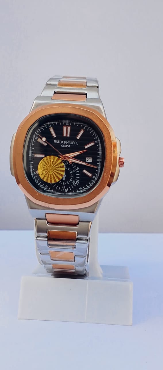 Patek Philippe watch, Patek Philippe Genève, dual tone men watch, silver rose gold watch, stainless steel watch, chain strap watch, luxury men watch, quartz men watch, date display watch, water resistant watch, premium men watch, stylish men watch, formal men watch, designer men wrist watch, everyday men watch Patek Philippe watch, Patek Philippe Genève, dual tone men watch, silver rose gold watch, stainless steel watch, chain strap watch, luxury men watch, quartz men watch, date display watch, water resistant watch, premium men watch, stylish men watch, formal men watch, designer men wrist watch, everyday men watch
