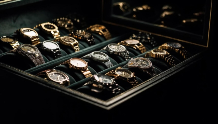 Richard Black Belt Skeleton Watch - Image 18