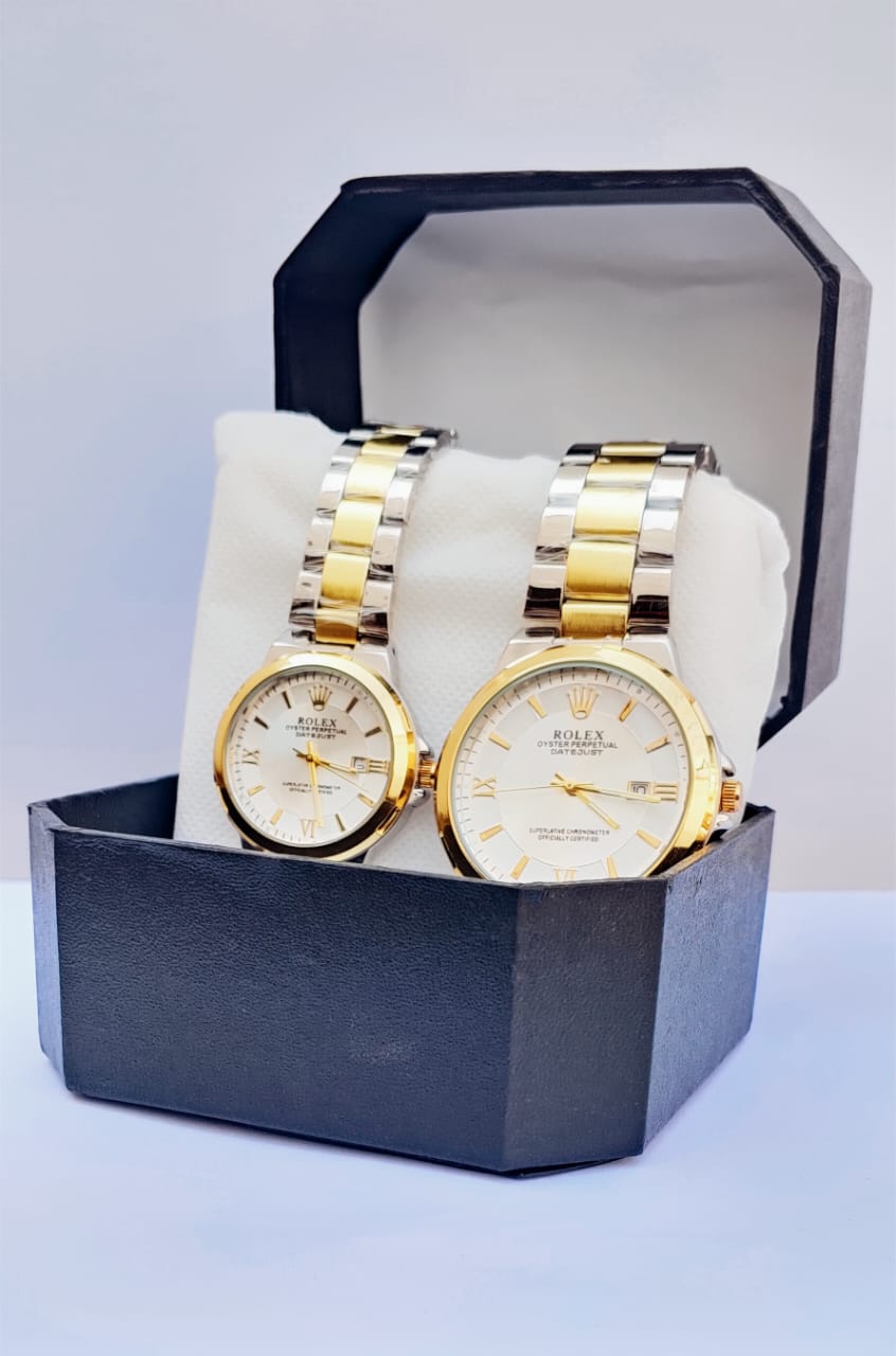 ROLEX GOLDEN COUPLE WATCH ROLEX GOLDEN COUPLE WATCH